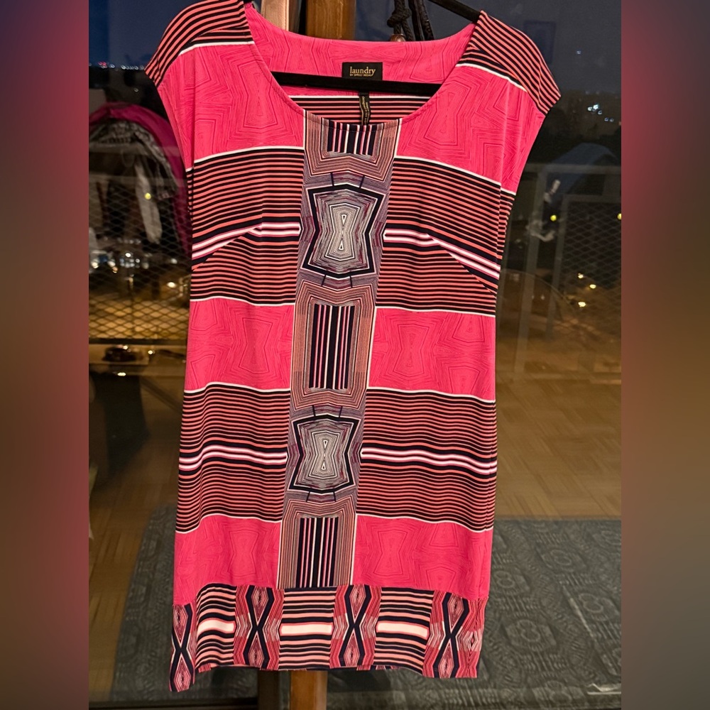 #7 Fusion Geometric Design Dress
